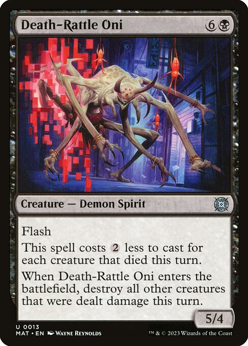 MAT: Death-Rattle Oni (Foil)