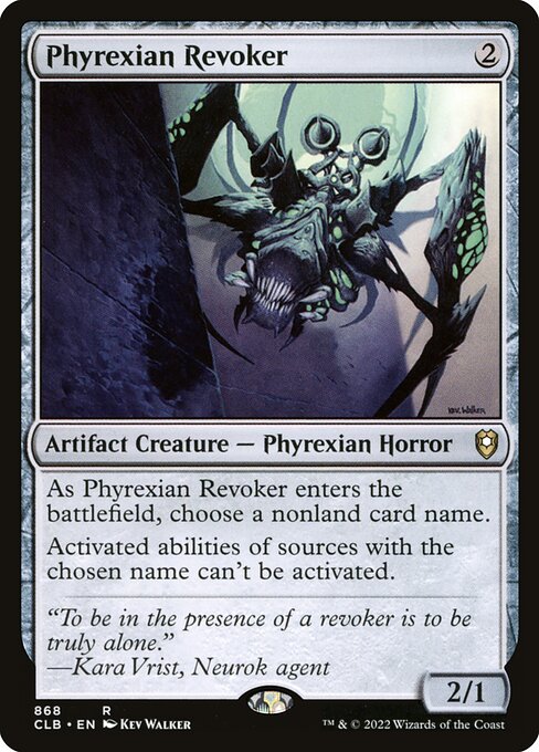 CLB: Phyrexian Revoker