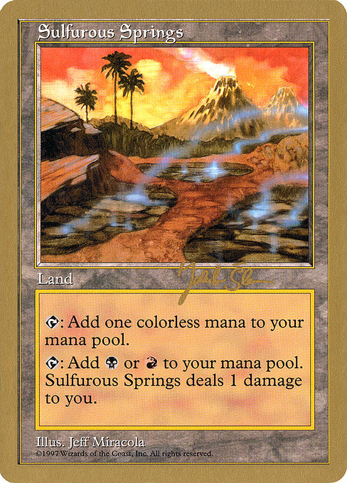 WC97: Sulfurous Springs - 1997 Jakub Slemr (5ED)