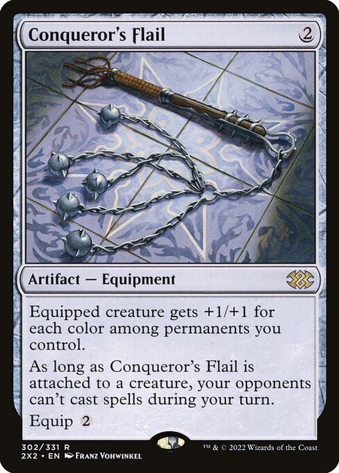 2X2: Conqueror's Flail (Foil)