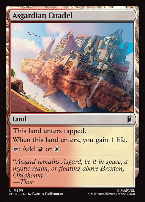 MSH: Asgardian Citadel (Foil)