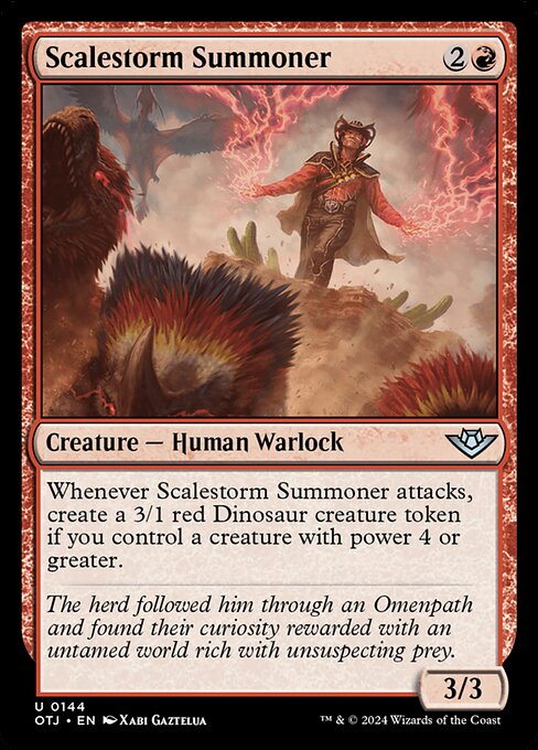OTJ: Scalestorm Summoner (Foil)