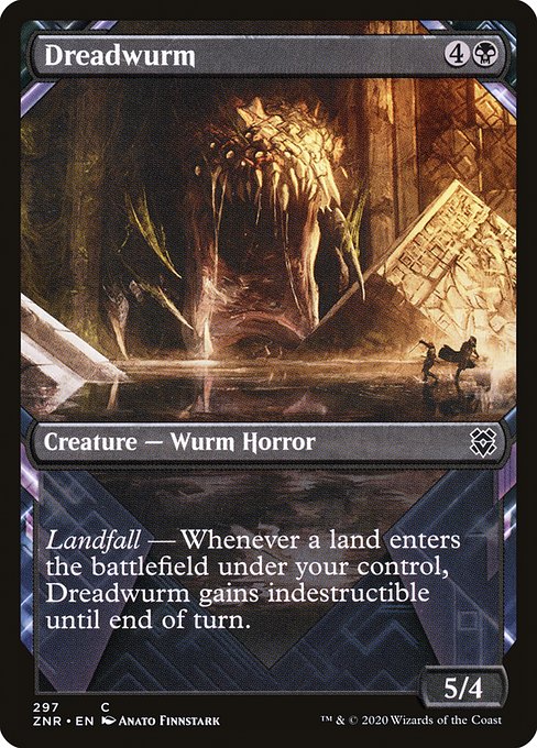 ZNR: Dreadwurm (Showcase) (Foil)