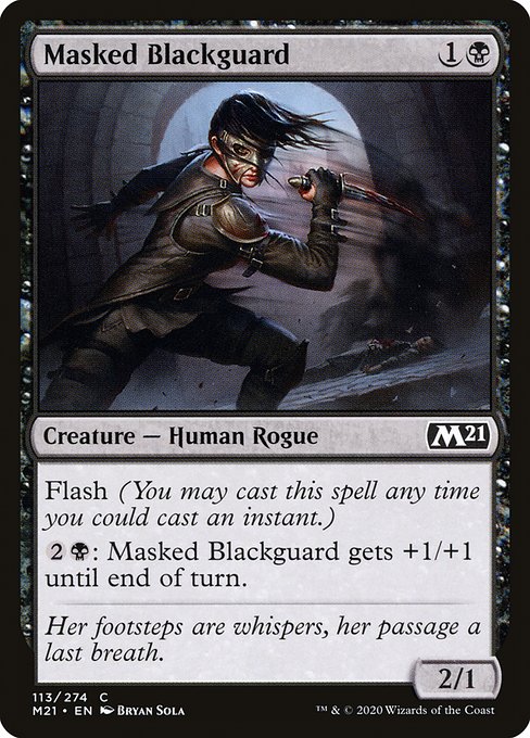 M21: Masked Blackguard