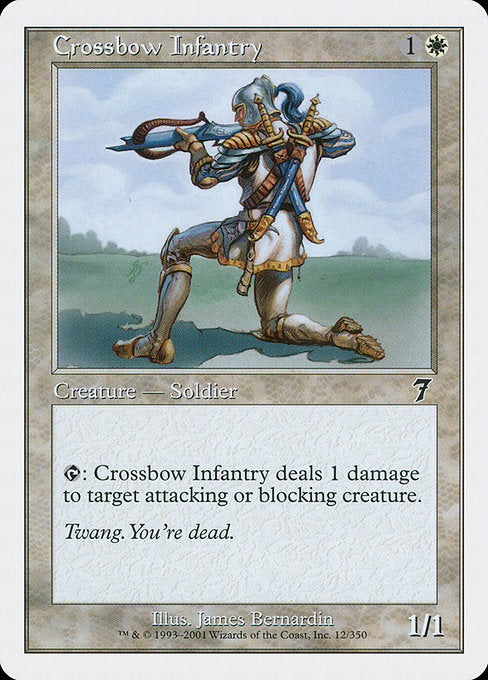 7ED: Crossbow Infantry