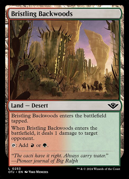 OTJ: Bristling Backwoods (Foil)