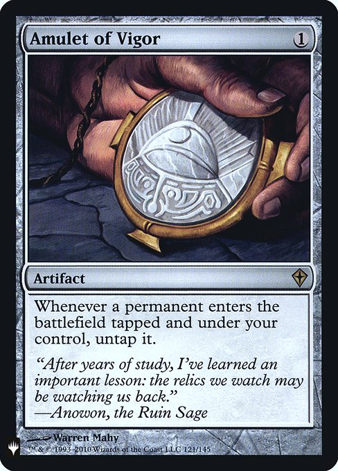 PLST: Amulet of Vigor (Foil)