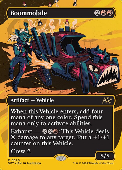 DFT: Boommobile (Borderless) (First-Place Foil)