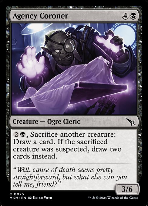 MKM: Agency Coroner (Foil)
