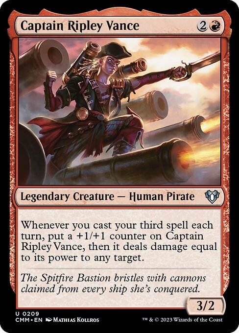 CMM: Captain Ripley Vance (Foil)