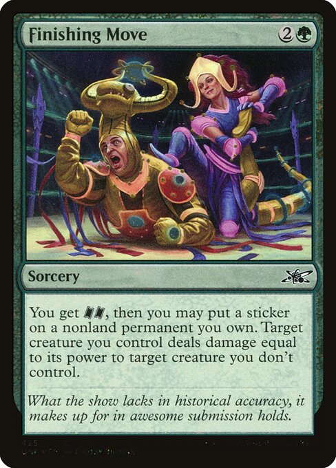UNF: Finishing Move (Galaxy Foil)