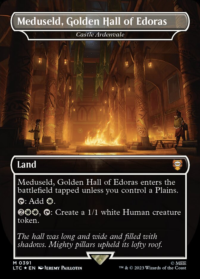 Meduseld, Golden Hall of Edoras - Castle Ardenvale (Surge Foil) [Foil] :: LTC