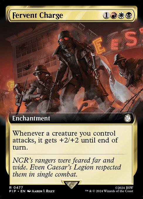 PIP: Fervent Charge (Extended Art) (Foil)