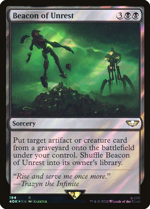 40K: Beacon of Unrest (Surge Foil)