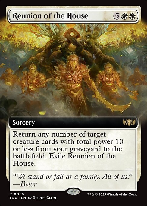 TDC: Reunion of the House (Extended Art)