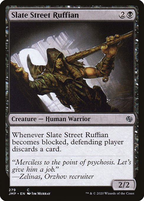 JMP: Slate Street Ruffian