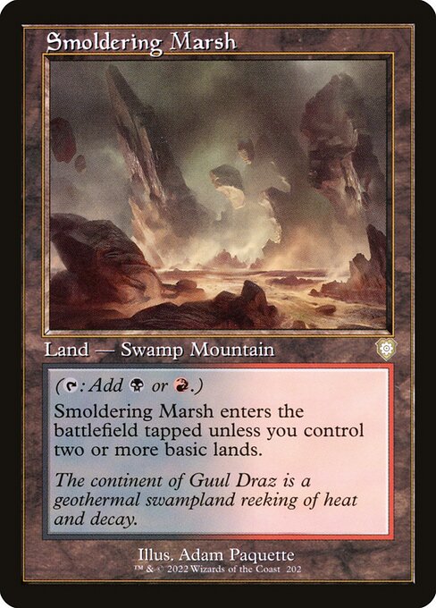 BRC: Smoldering Marsh (Retro Frame)