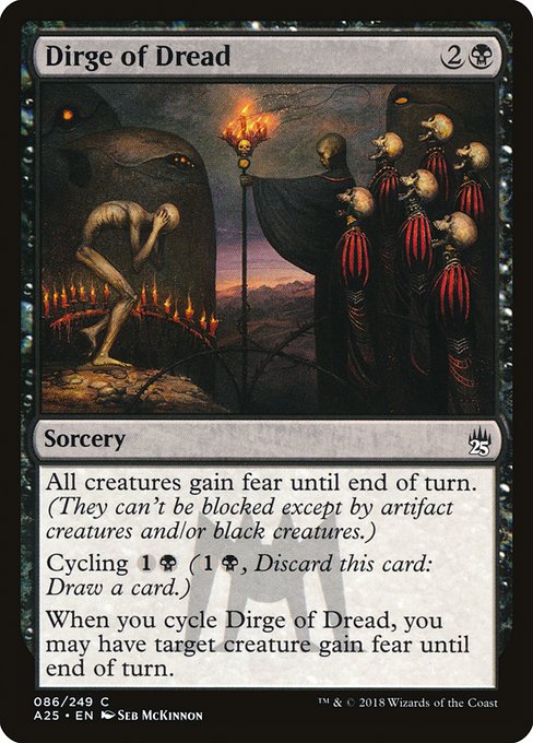 A25: Dirge of Dread (Foil)