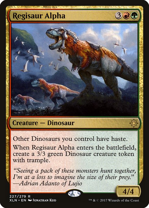 XLN: Regisaur Alpha