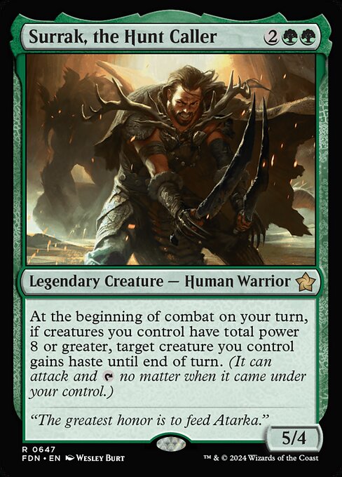 FDN: Surrak, the Hunt Caller