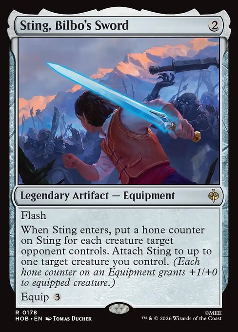 HOB: Sting, Bilbo's Sword