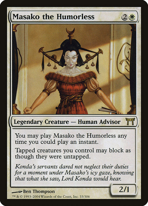 CHK: Masako the Humorless