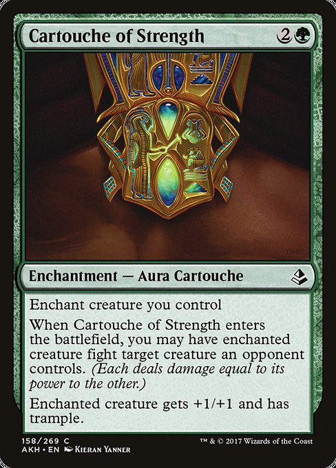 AKH: Cartouche of Strength (Foil)
