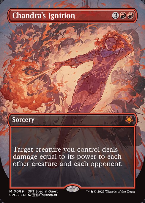 SPG: Chandra's Ignition (Borderless) (Foil)