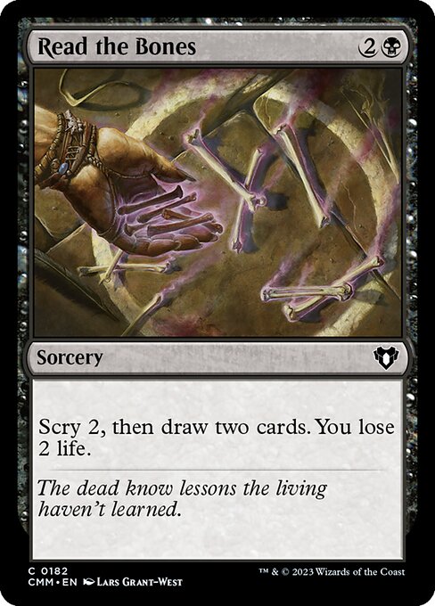 CMM: Read the Bones (Foil)