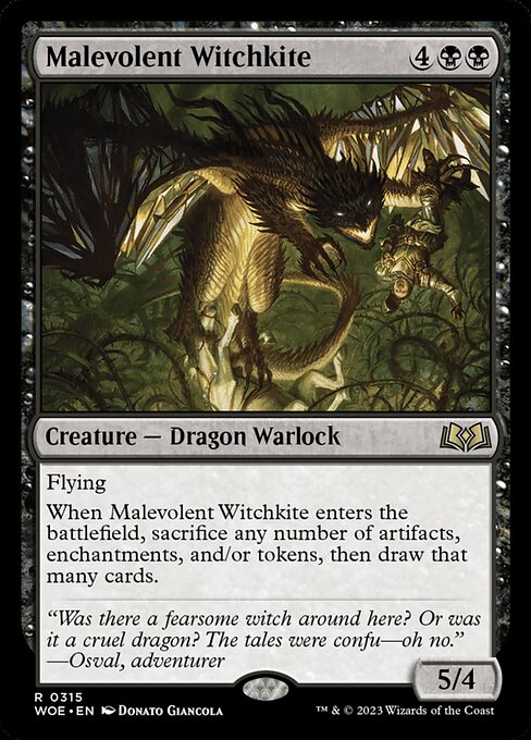 WOE: Malevolent Witchkite