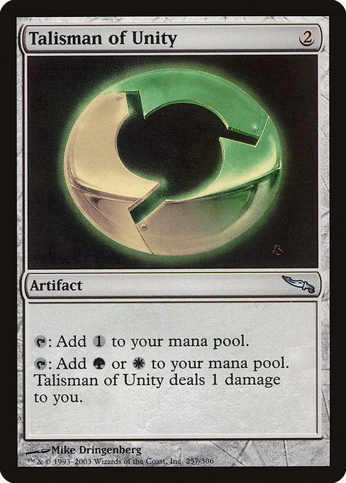 MRD: Talisman of Unity (Foil)