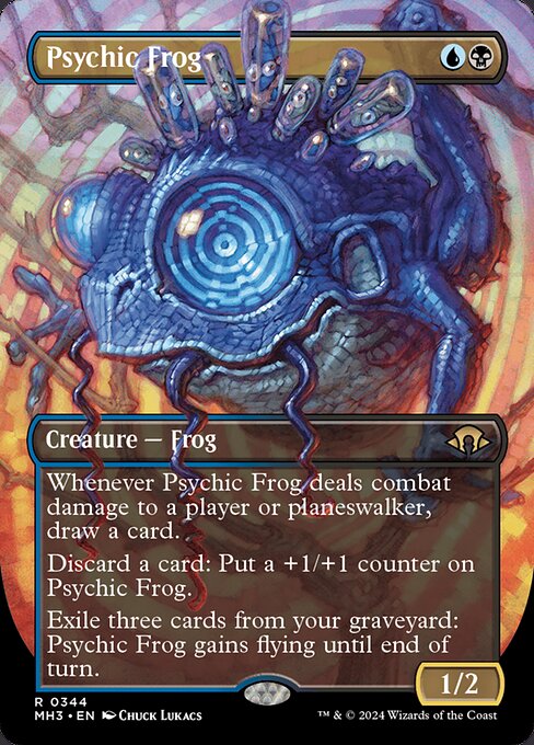 MH3: Psychic Frog (Borderless)