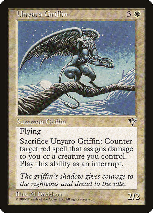 MIR: Unyaro Griffin