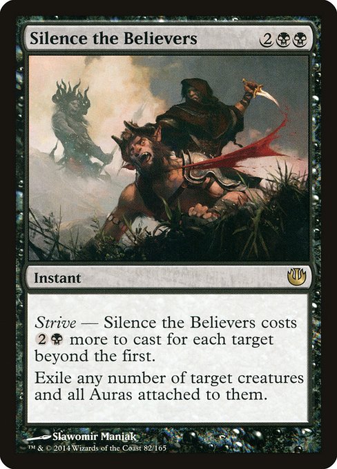 JOU: Silence the Believers (Foil)