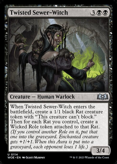 WOE: Twisted Sewer-Witch (Foil)