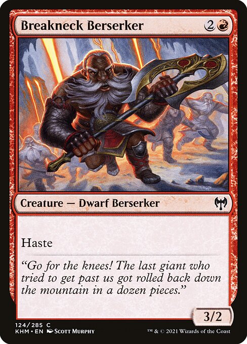 KHM: Breakneck Berserker (Foil)