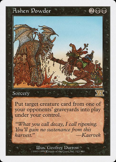 6ED: Ashen Powder