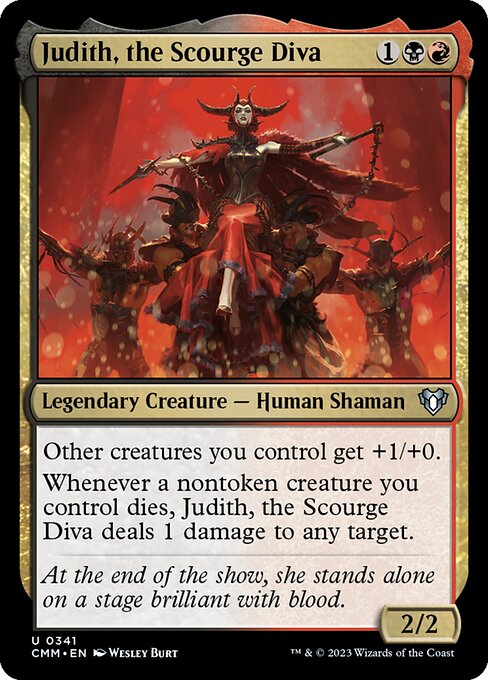 CMM: Judith, the Scourge Diva (Foil)