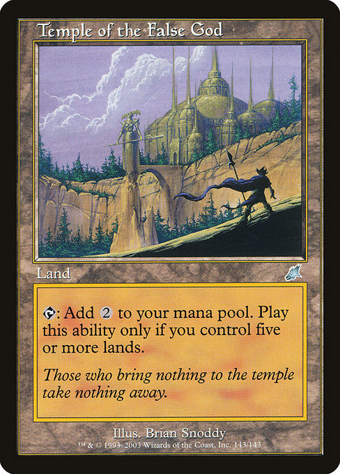 SCG: Temple of the False God (Foil)
