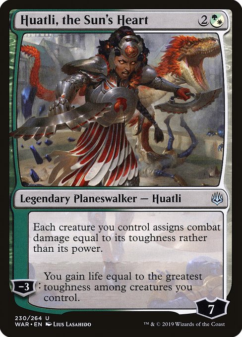 WAR: Huatli, the Sun's Heart (Foil)