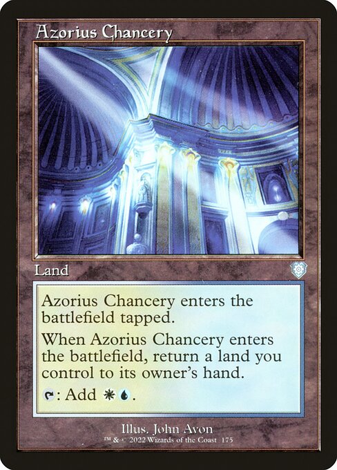 BRC: Azorius Chancery (Retro Frame)