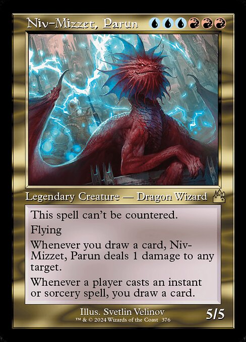 RVR: Niv-Mizzet, Parun (Retro Frame) (Foil)