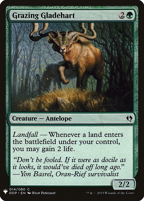 PLST: Grazing Gladehart