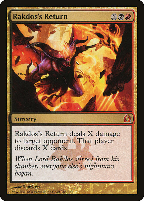 RTR: Rakdos's Return
