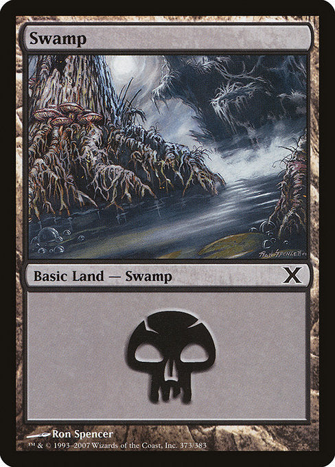 10E: Swamp (373) (Foil)
