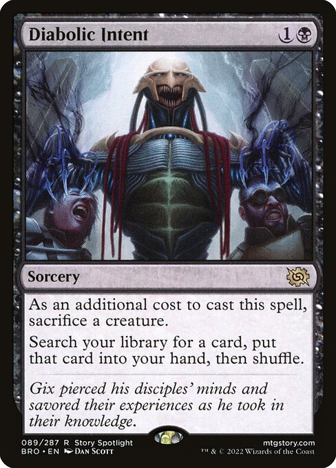 BRO: Diabolic Intent (Foil)