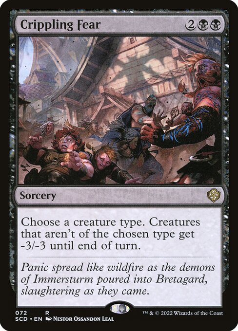 SCD: Crippling Fear