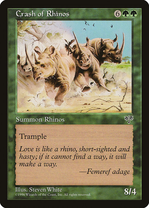 MIR: Crash of Rhinos