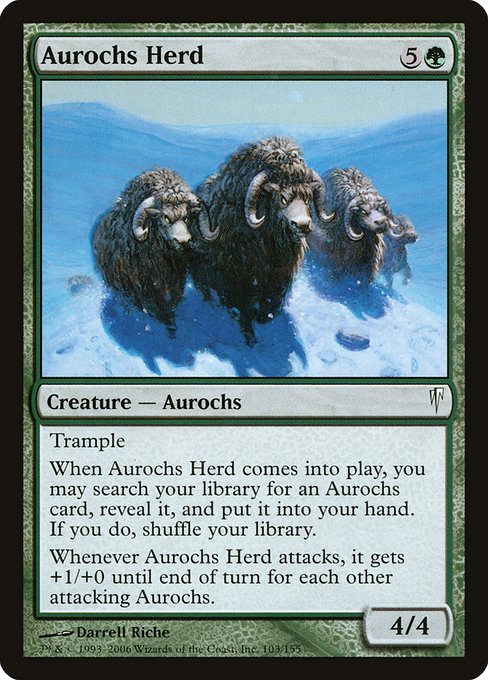 CSP: Aurochs Herd (Foil)