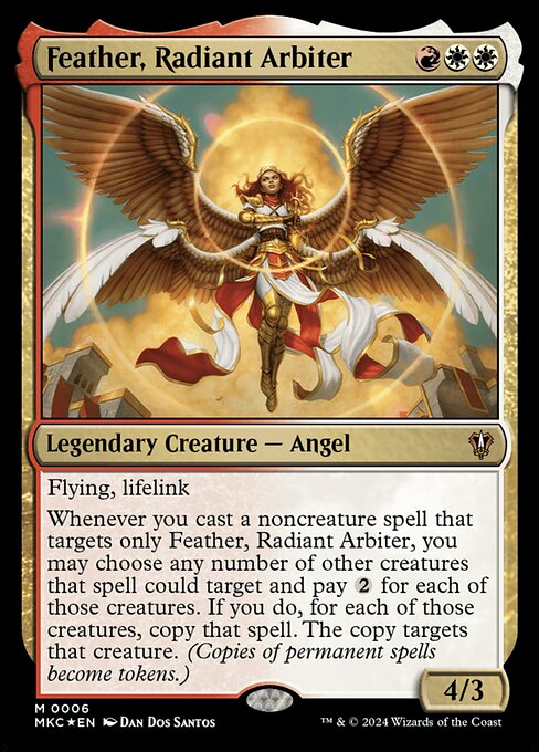 MKC: Feather, Radiant Arbiter (Foil)